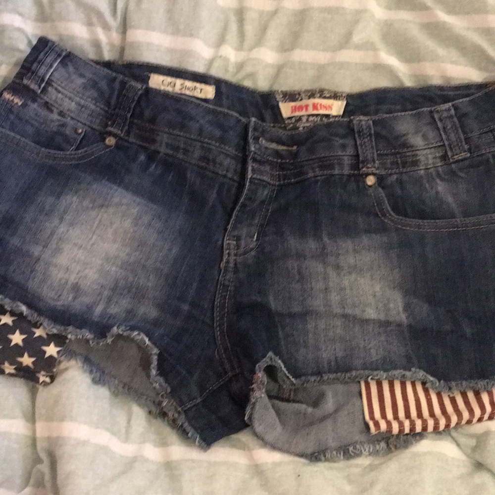 Stars and Stripes pocket jeans